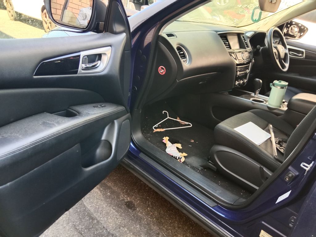 Nissan Pathfinder 2019 Blue Wrecking