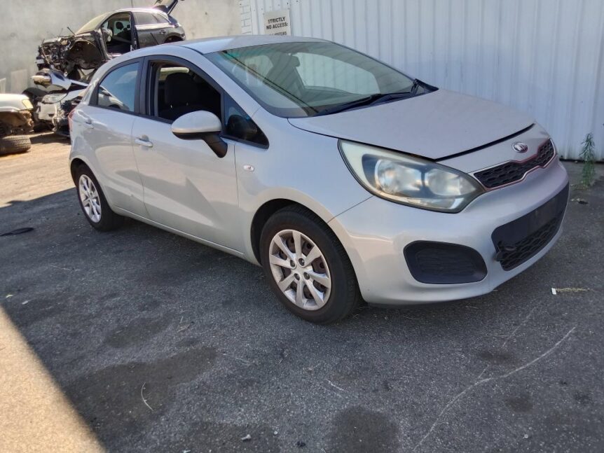 Kia Rio 2013 Silver Wrecking