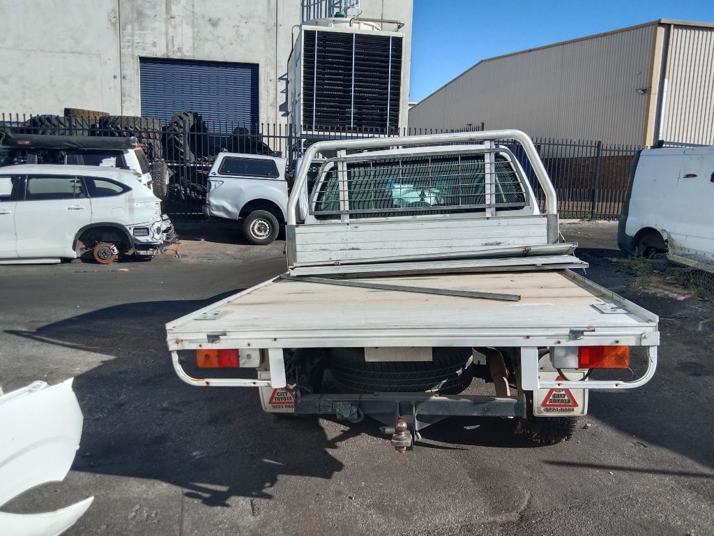 Nissan Navara 2011 White Wrecking