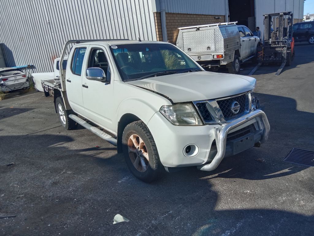 Nissan Navara 2011 White Wrecking