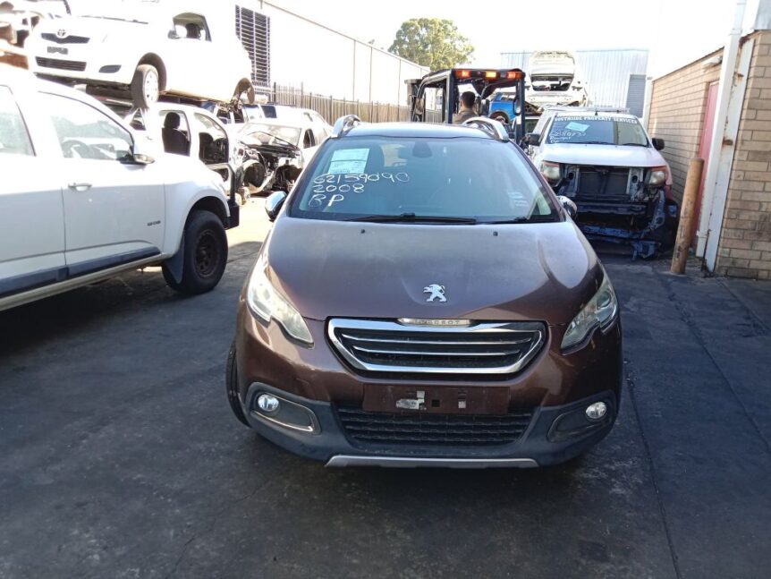 Peugeot 2008 2014 Maroon Wrecking