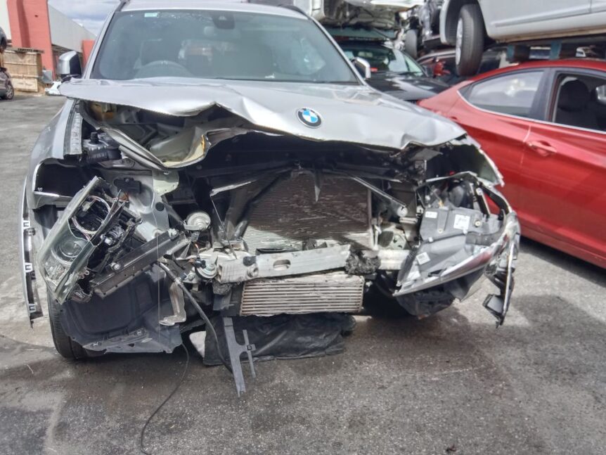 BMW X3 2017 Silver Wrecking