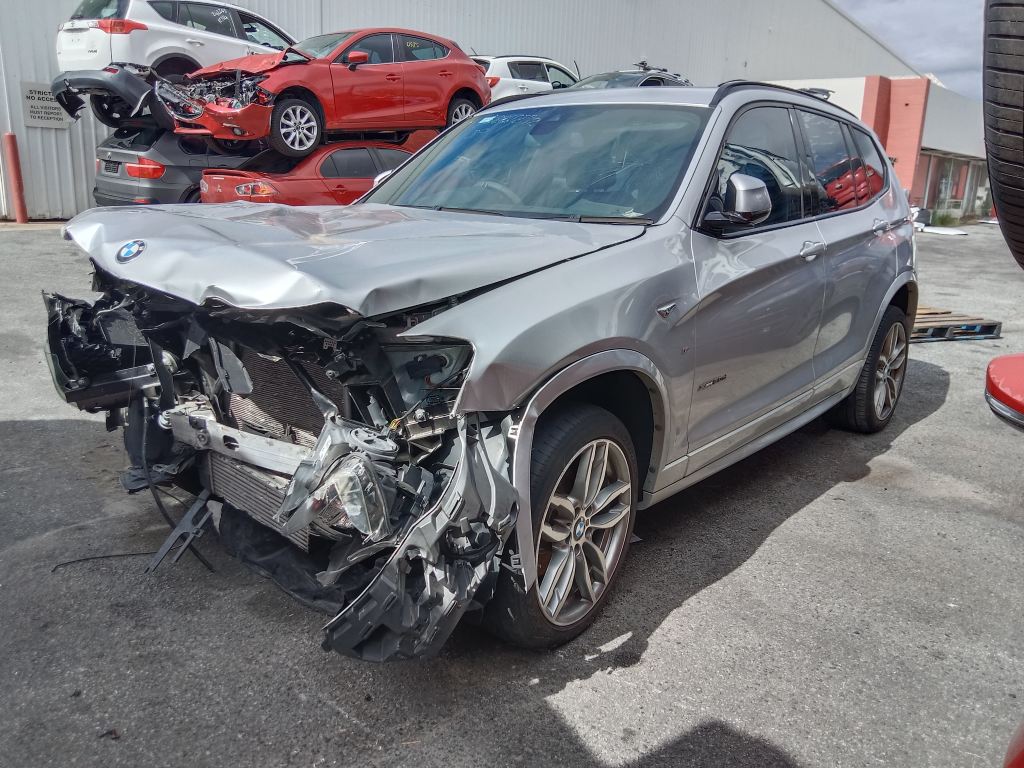 BMW X3 2017 Silver Wrecking