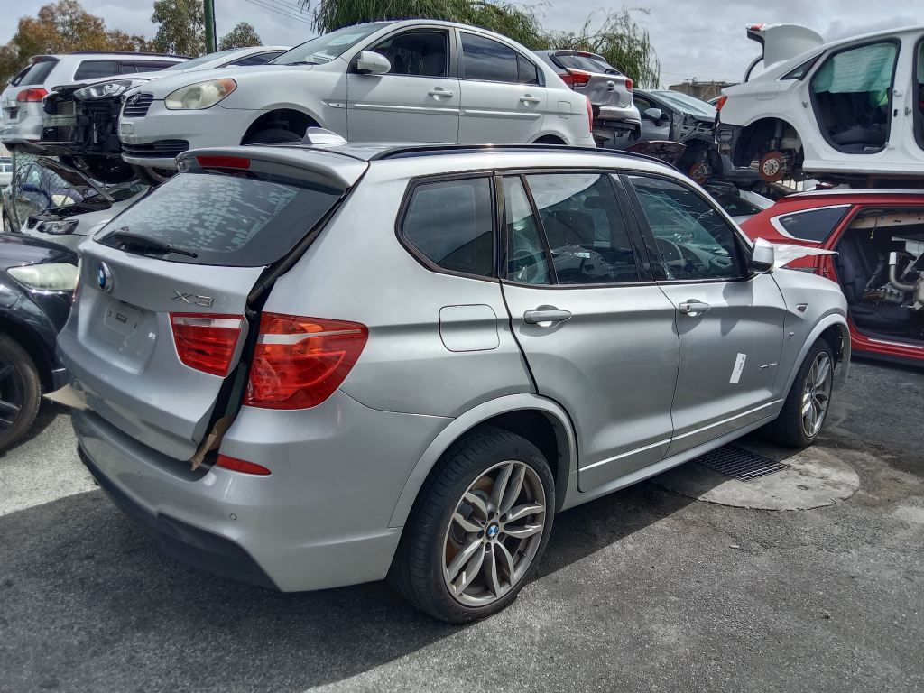BMW X3 2017 Silver Wrecking