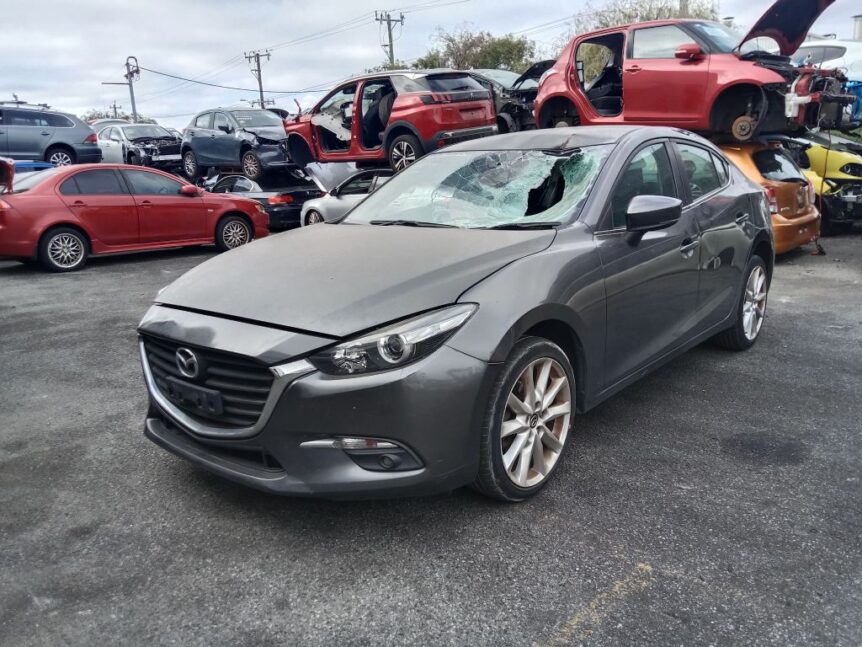 Mazda 3 2017 Grey Wrecking