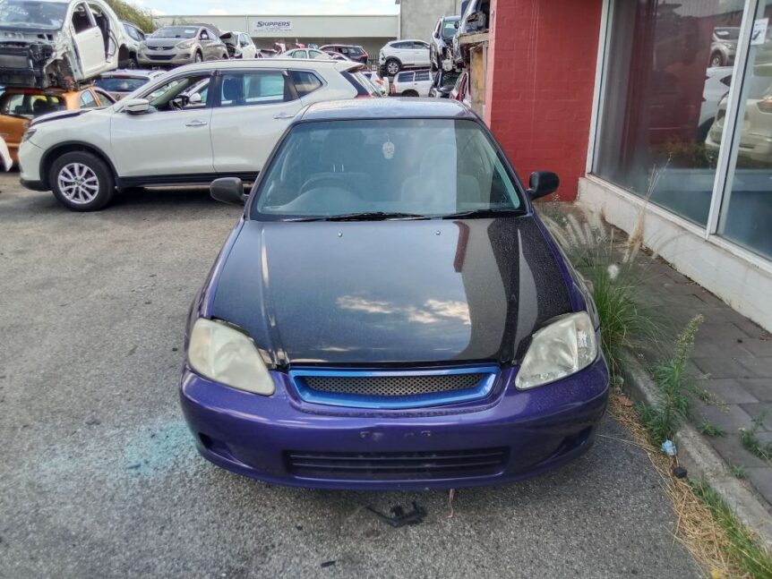 honda civic 2000 blue wrecking