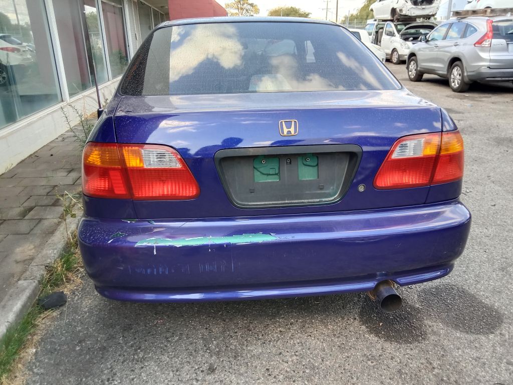 honda civic 2000 blue wrecking