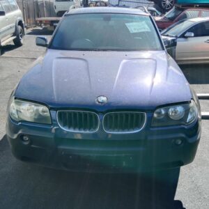 BMW X3 2004 Blue Wrecking