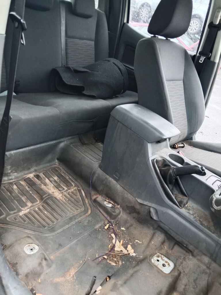 Ford Ranger 2013 White Wrecking