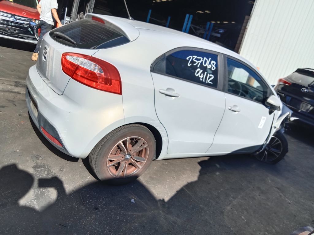 Kia Rio 2012 Silver Wrecking