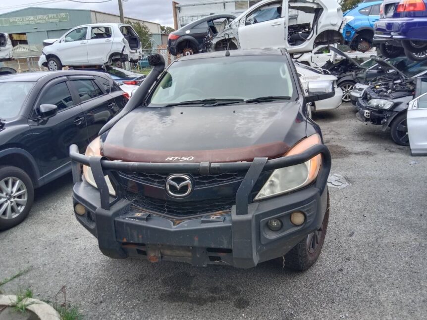 Mazda BT-50 2014 Black Wrecking