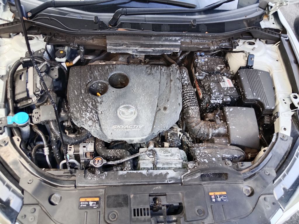 Mazda CX-5 2013 White Wrecking