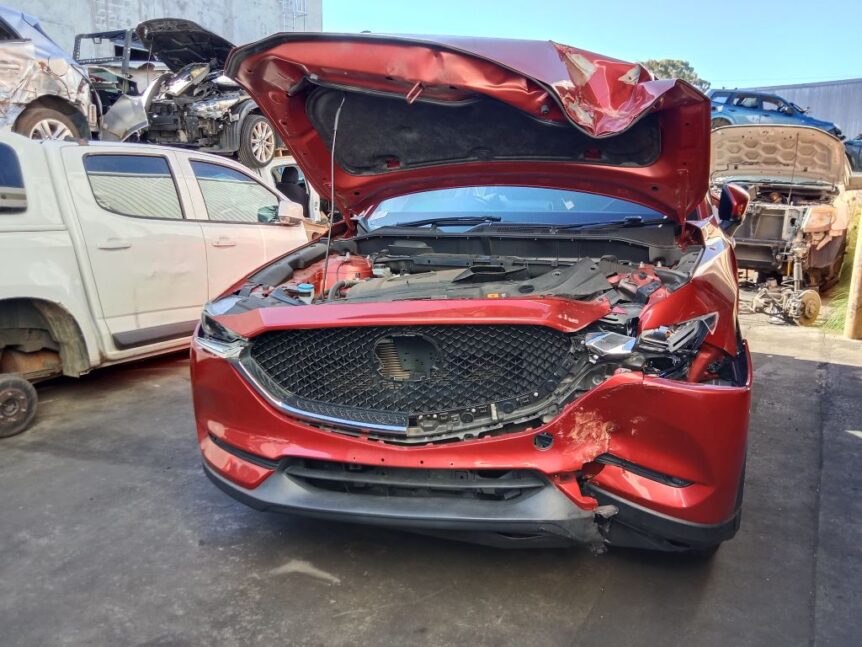 Mazda CX-5 2017 Red Wrecking
