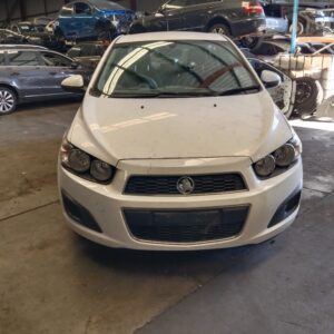 Holden Barina 2014 White Wrecking