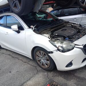 Mazda 2 2015 White Wrecking