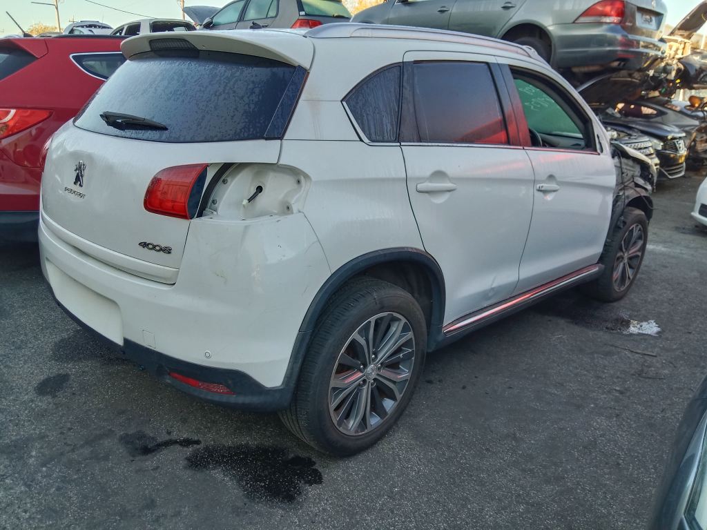 Peugeot 4008 2014 White Wrecking