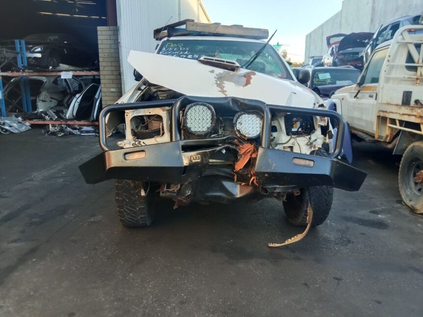 Toyota Hilux 2010 White Wrecking