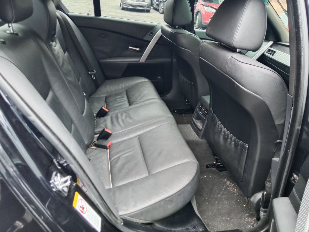 BMW E60 5 SERIES 2006 Dark blue Wrecking