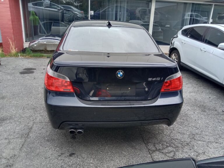 BMW E60 5 SERIES 2006 Dark blue Wrecking