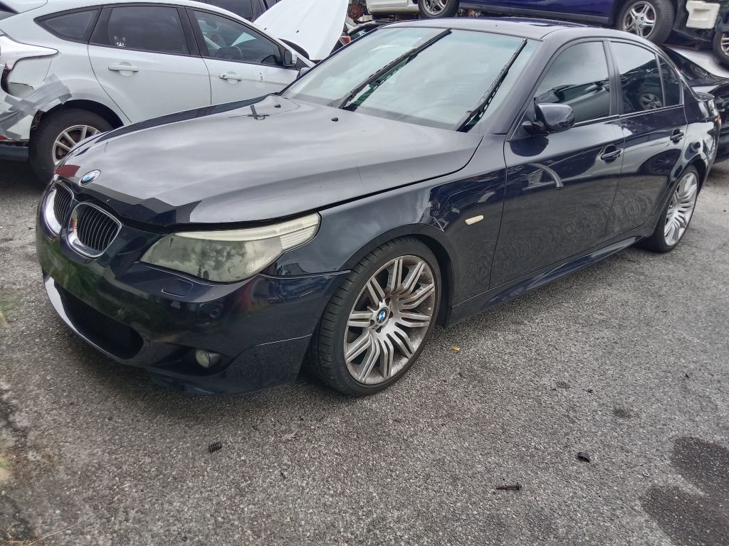 BMW E60 5 SERIES 2006 Dark blue Wrecking