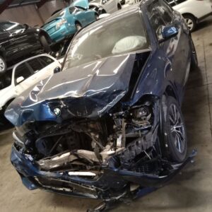 BMW X5 2022 Blue Wrecking