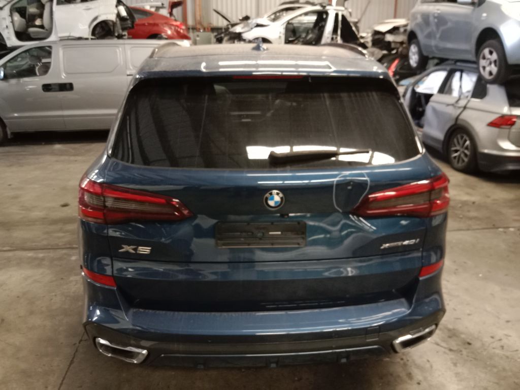 BMW X5 2022 Blue Wrecking