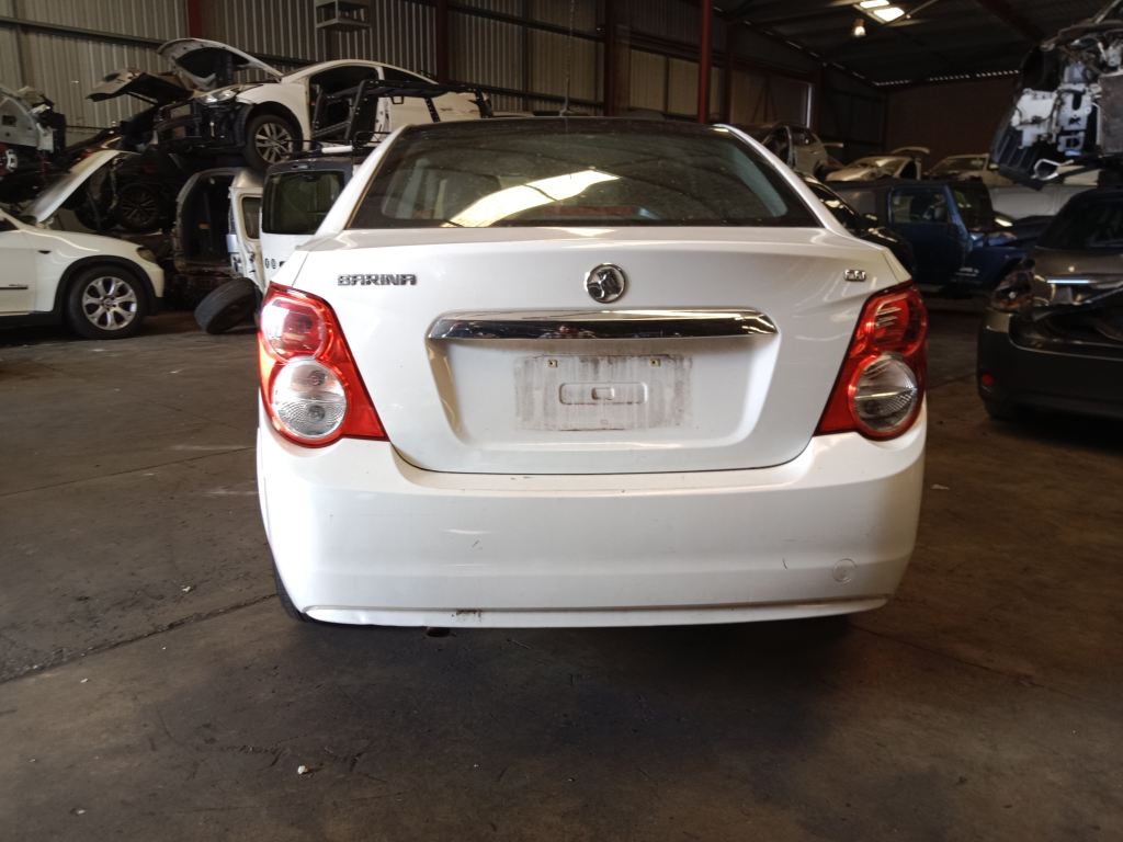 Holden Barina 2014 White Wrecking