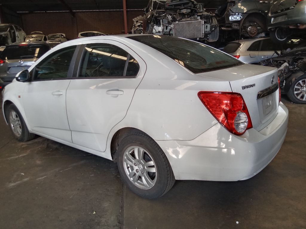 Holden Barina 2014 White Wrecking