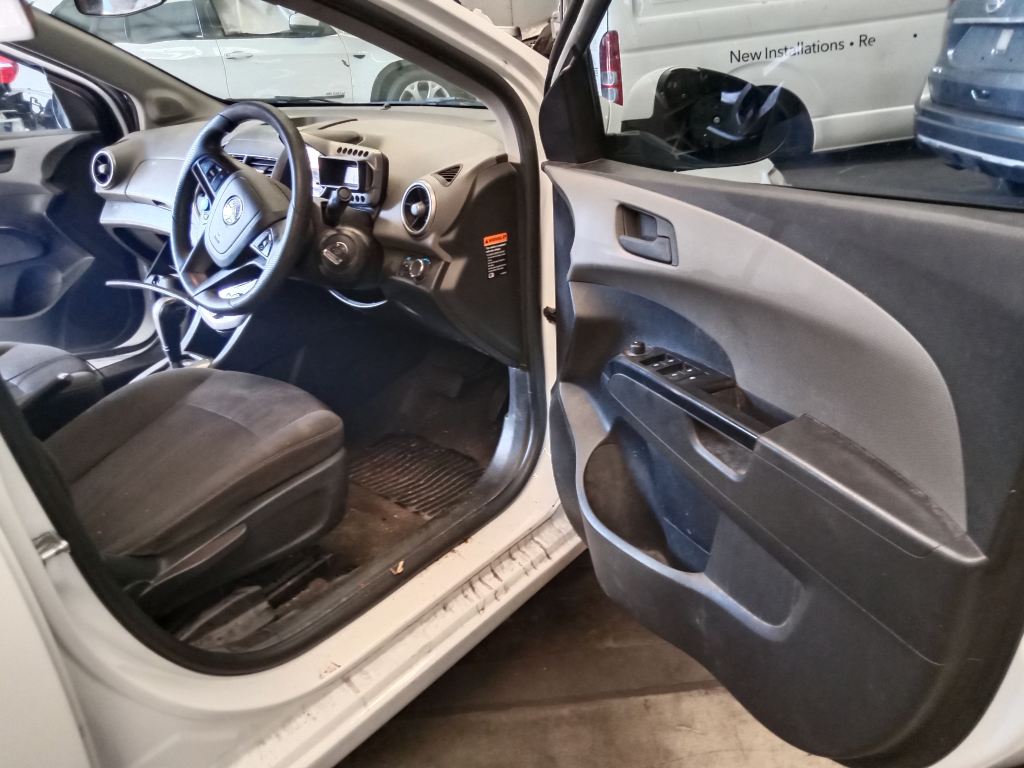 Holden Barina 2014 White Wrecking
