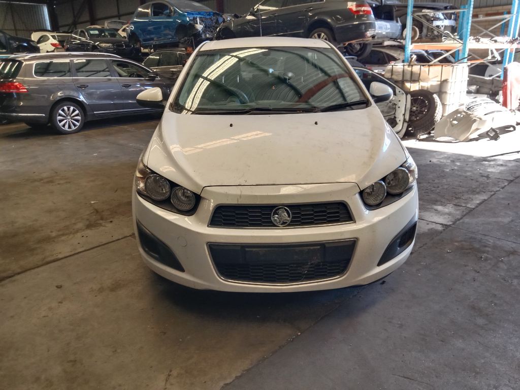 Holden Barina 2014 White Wrecking