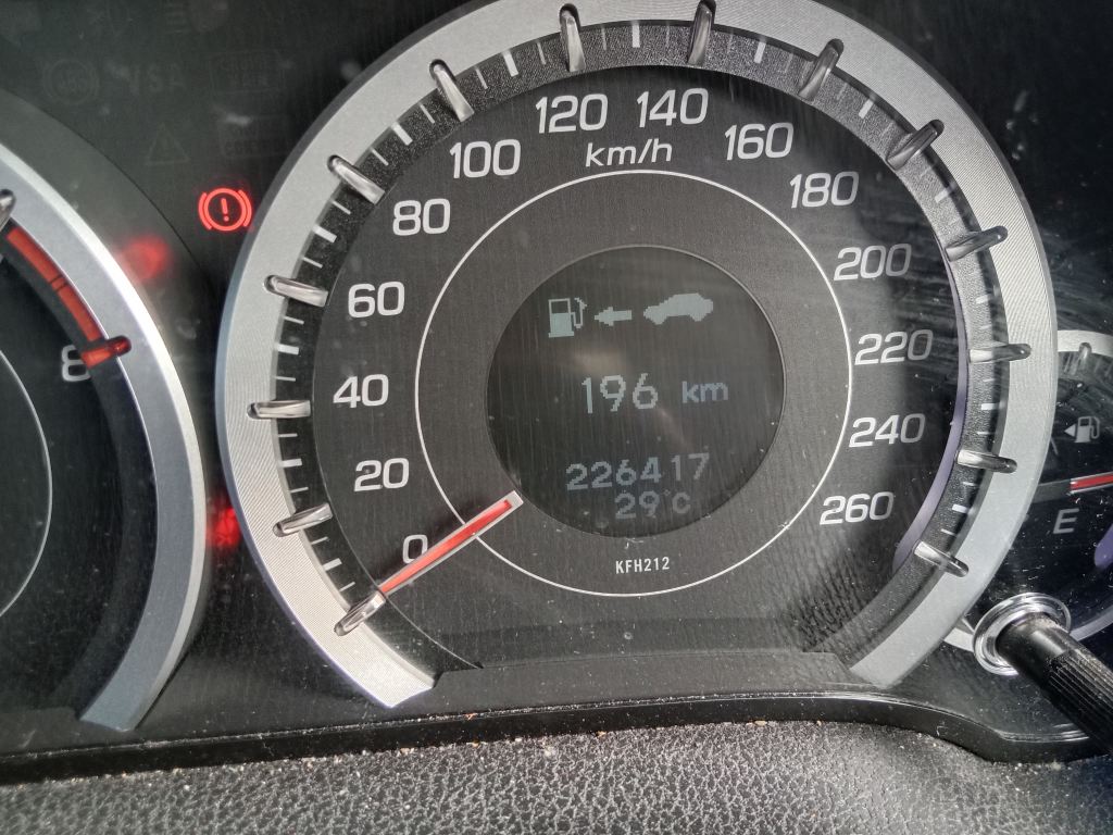 Honda Accord euro 2009 Grey Wrecking