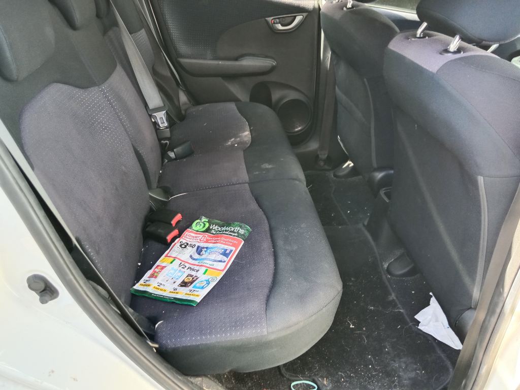 Honda jazz 2011 White Wrecking