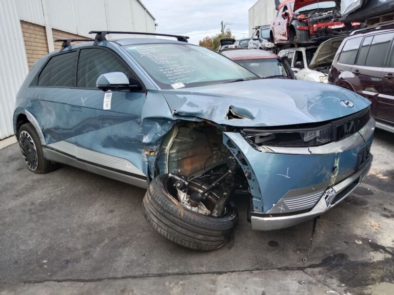 Hyundai ioniq 5 2022 Blue Wrecking