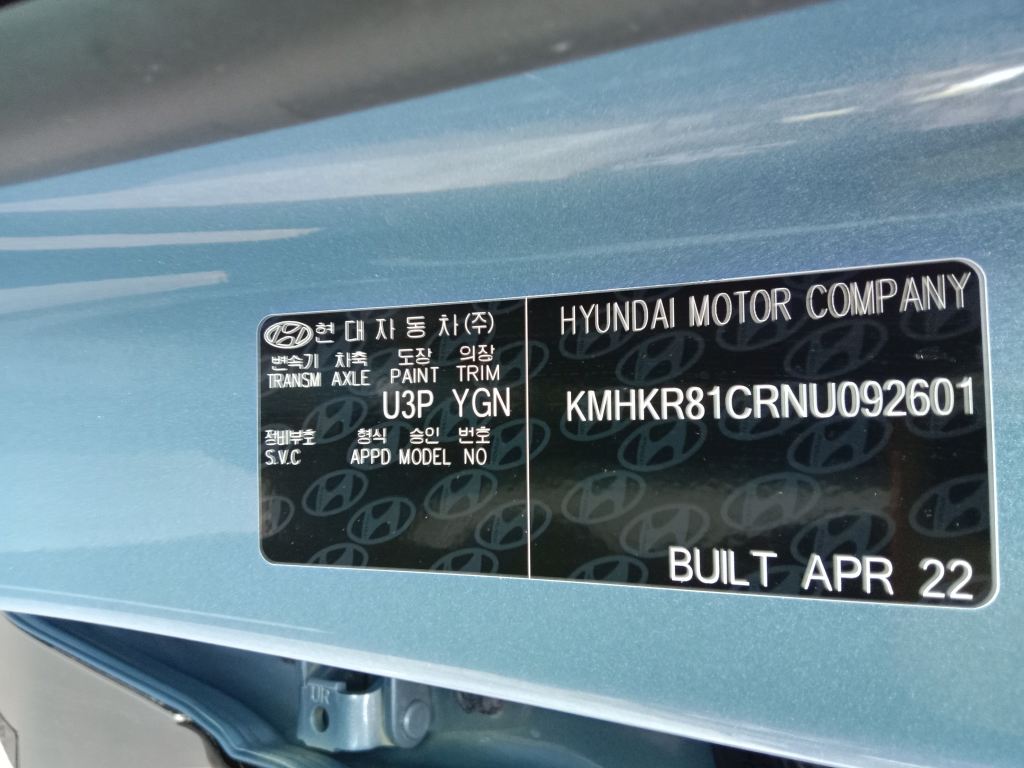Hyundai ioniq 5 2022 Blue Wrecking