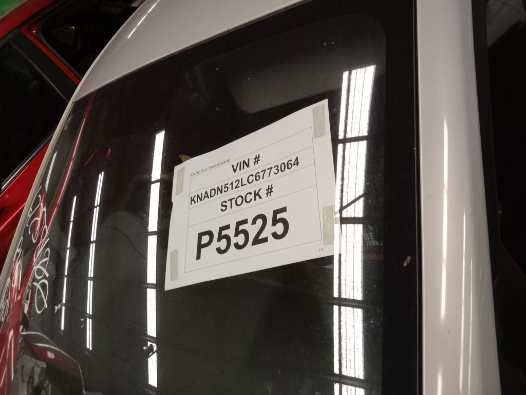 Kia Rio 2012 Silver Wrecking