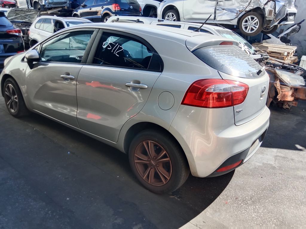 Kia Rio 2012 Silver Wrecking