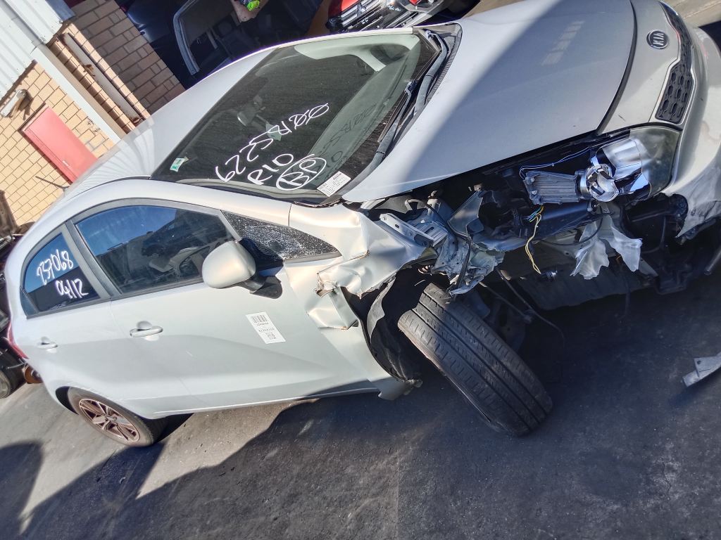 Kia Rio 2012 Silver Wrecking