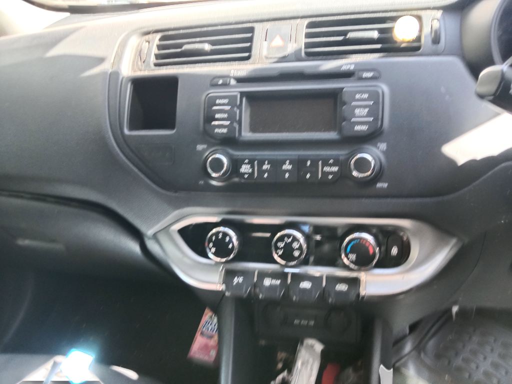 Kia Rio 2012 Silver Wrecking