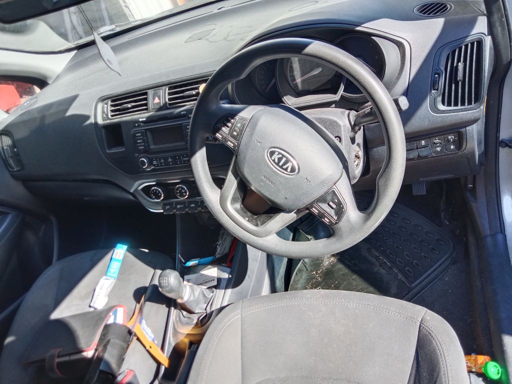 Kia Rio 2012 Silver Wrecking