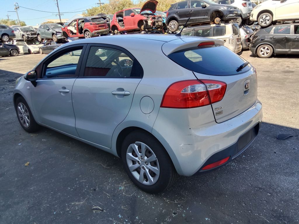 Kia Rio 2013 Silver Wrecking