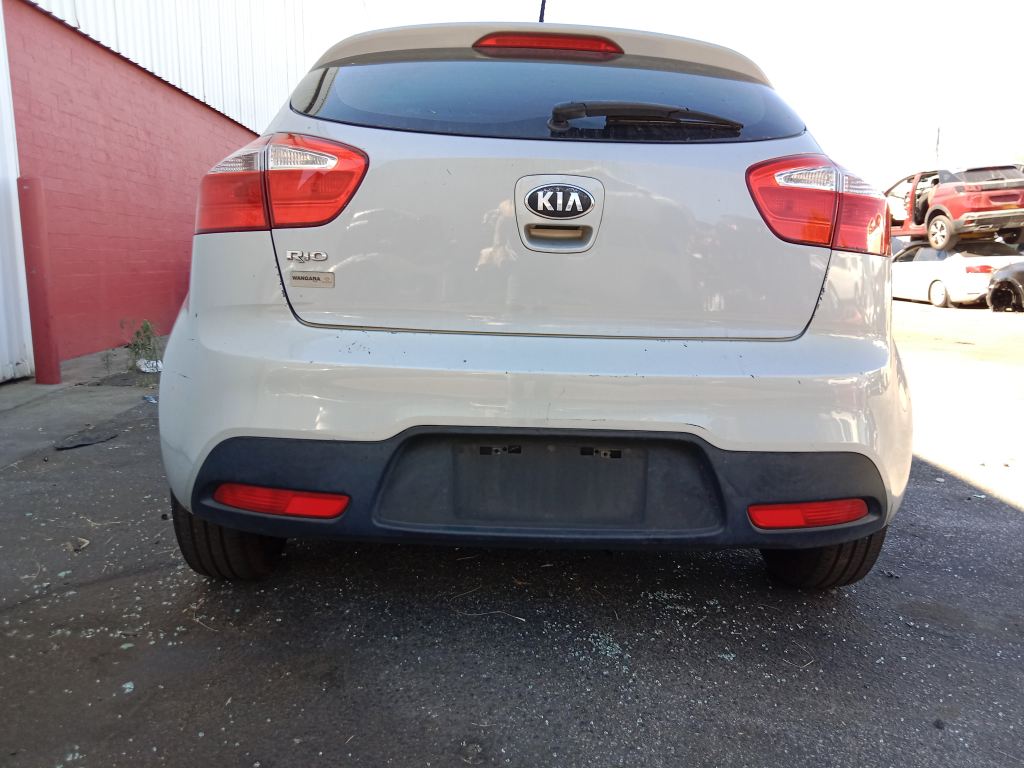 Kia Rio 2013 Silver Wrecking