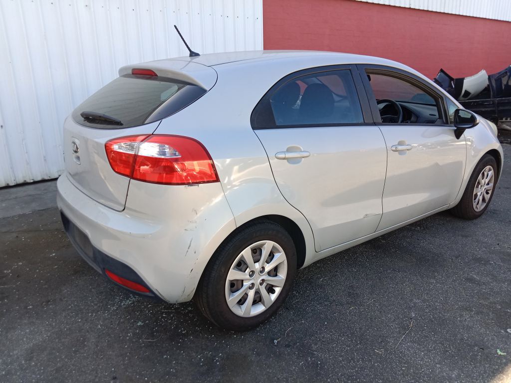 Kia Rio 2013 Silver Wrecking