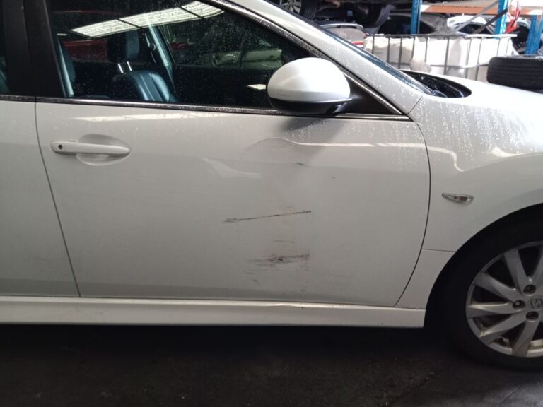 Mazda 6 2011 White Wrecking