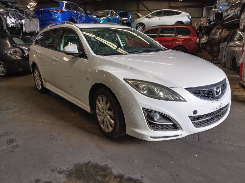Mazda 6 2011 White Wrecking
