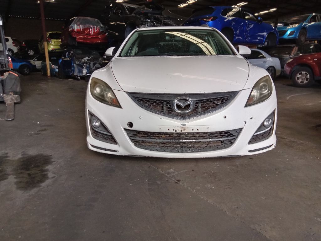 Mazda 6 2011 White Wrecking
