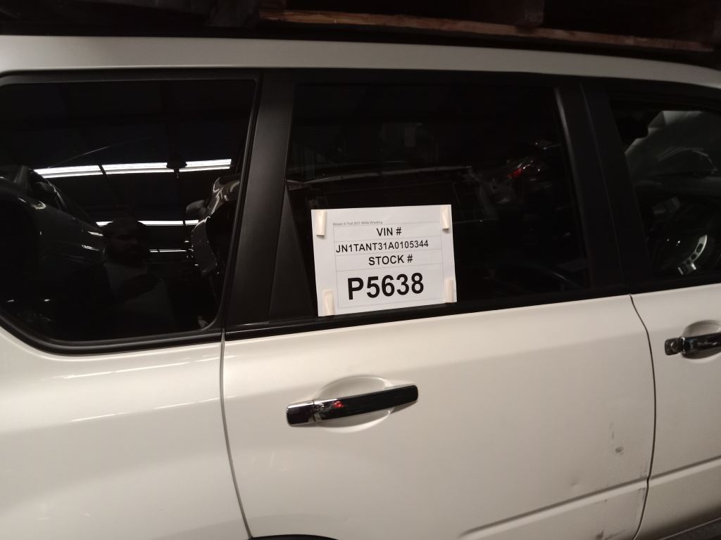 Nissan X-Trail 2011 White Wrecking