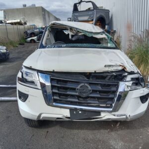 Nissan patrol 2024 White Wrecking