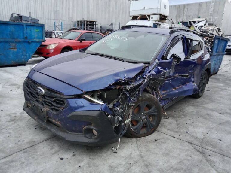 Subaru crosstrek 2023 Blue Wrecking