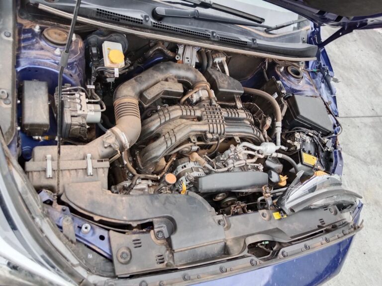 Subaru crosstrek 2023 Blue Wrecking