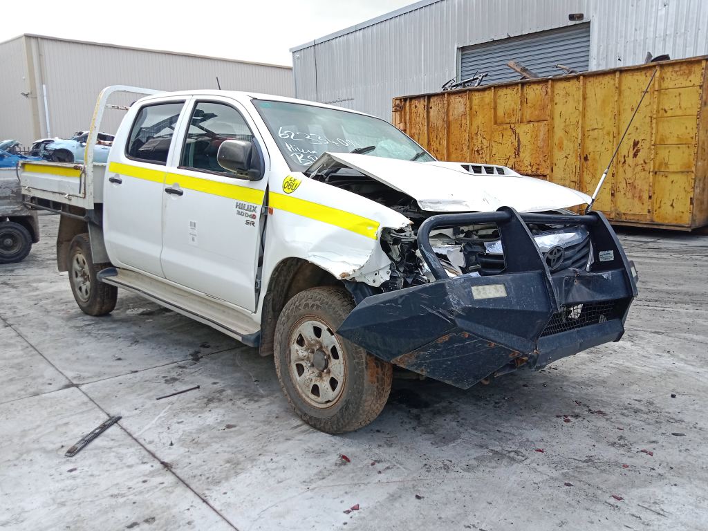 Toyota Hilux 2012 White Wrecking